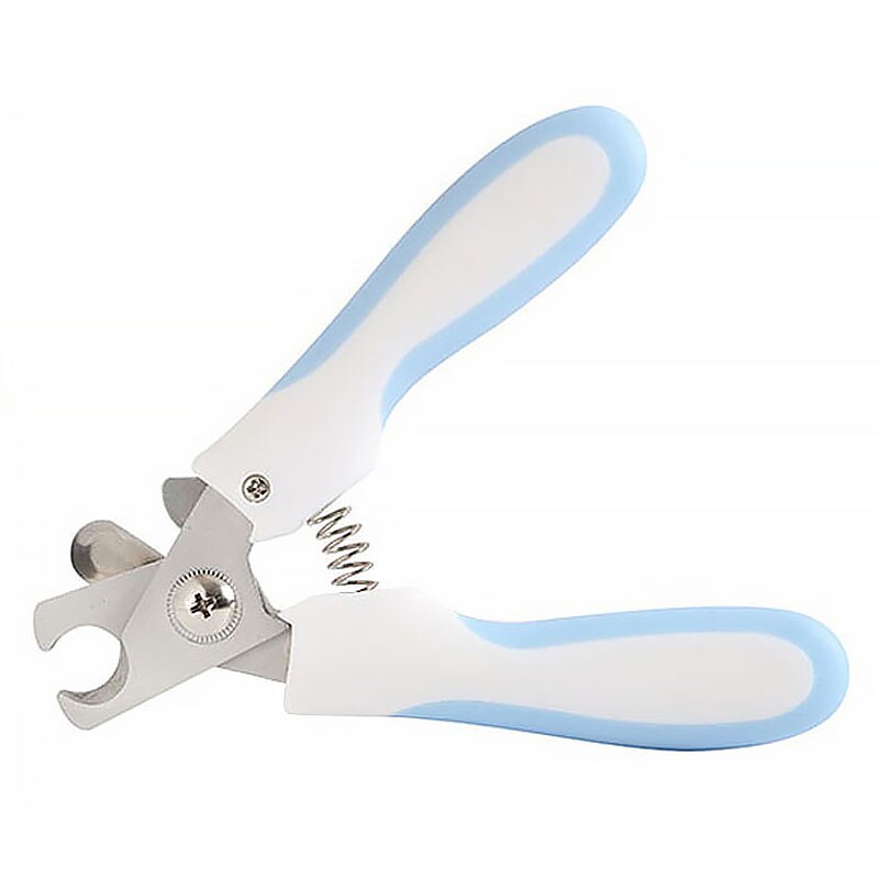 Stainless Steel Pet Toe Care Grooming Nail Clippers Scissors Trimm Dog Supplies Multi-colors Pet Animal Dog Cats Bird Toe Claw: light blue / L