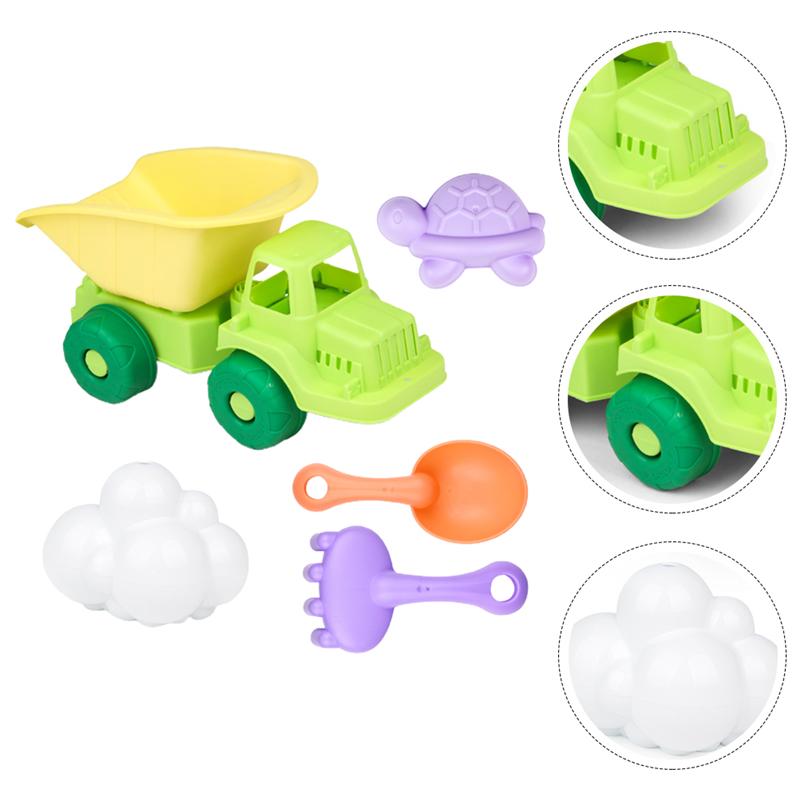 1 Set/5Pcs Veilige Grappige Mini Kleurrijke Zand Spelen Speelgoed Strand Zand Playset Zandbak Speelgoed