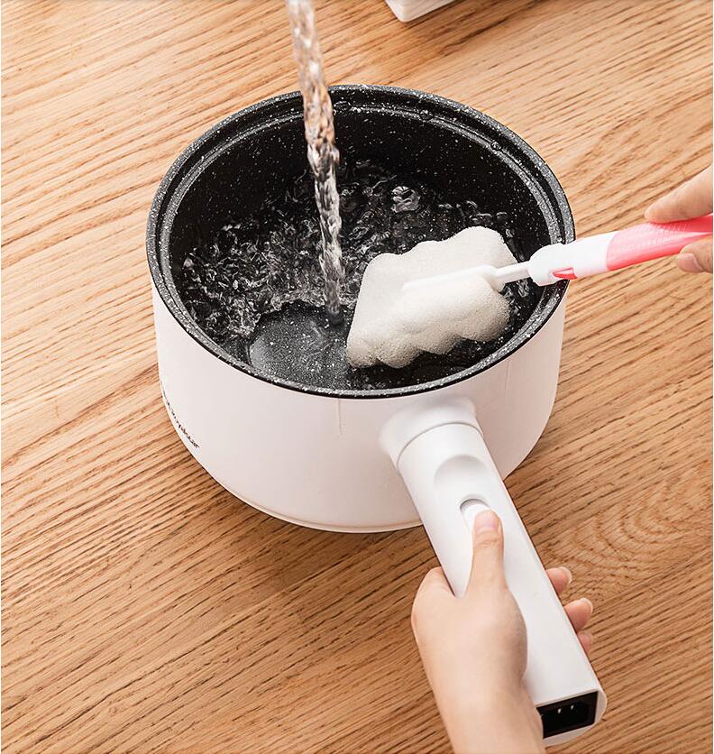 220V 800W 1.5L Electric Cooking Pot Non-Stick Multi Cooker Household Mini Portable Frying Machine Easy Operation