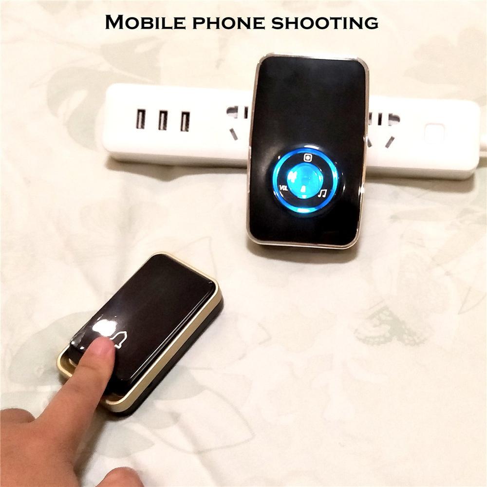 wireless doorbell no battery smart doorbell EU US UK Plug Water proof Remote Door Bell 150m remote doorbell