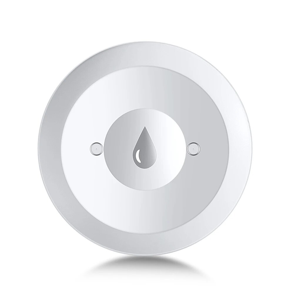 Sensor de agua Zigbee, Detector de fugas de inundación, monitoreo remoto por aplicación para cocina/baño, soporte para asistente doméstico Zigbee2mqtt: Default Title