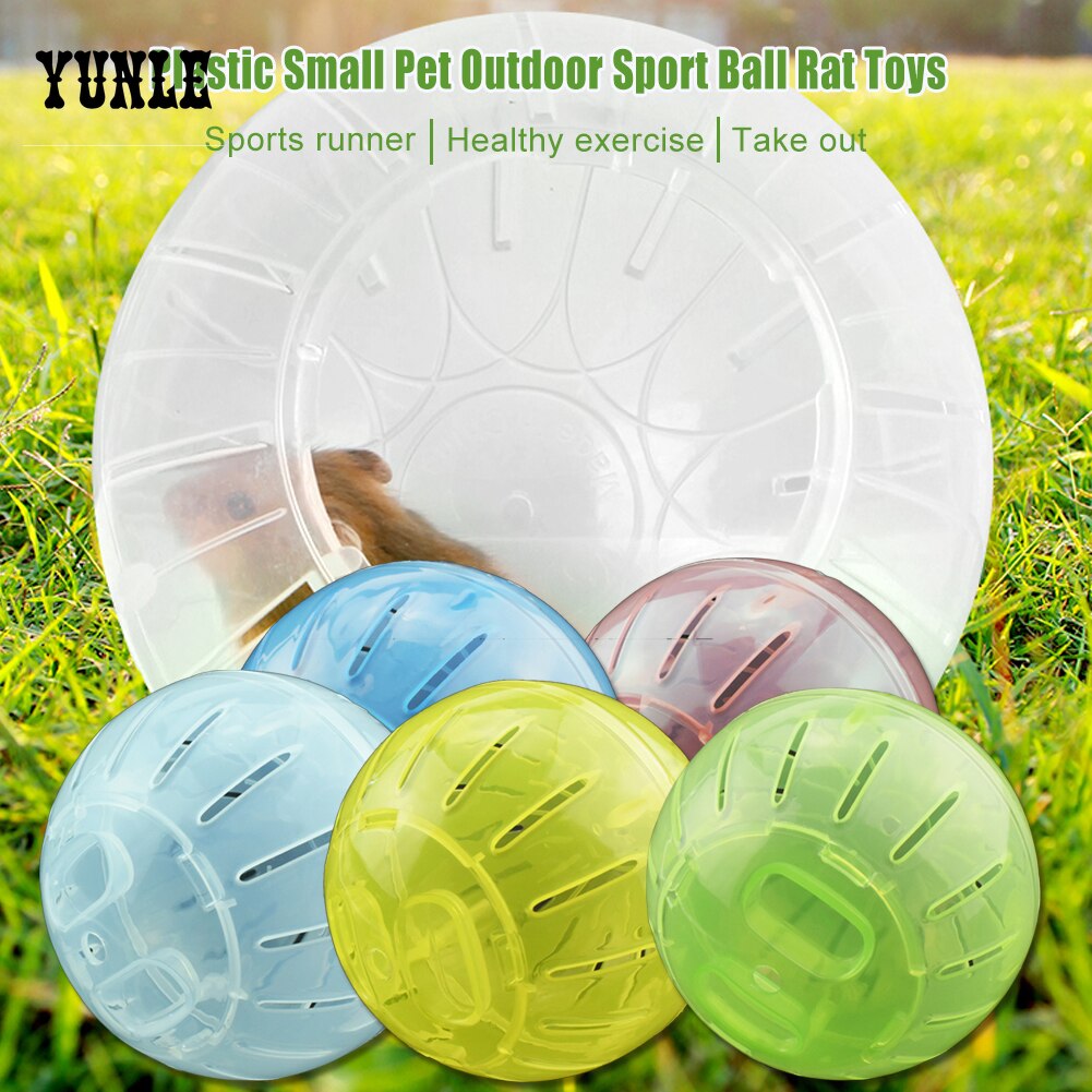 Plastic Outdoor Sport Ball Grounder Rat Small Pet Rodent Mice Jogging Ball Toy Hamster Gerbil Rat Exercise Balls Play Toys