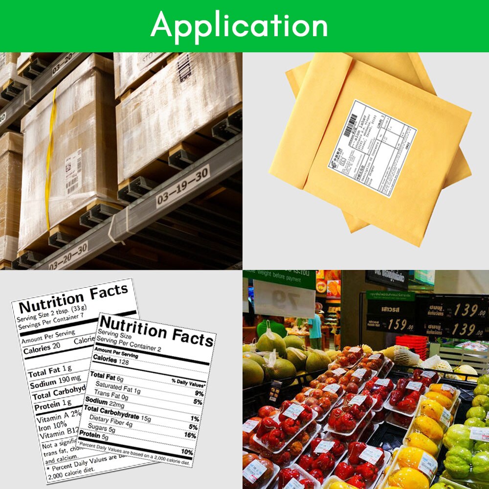 Thermal Paper 99014 For DYMO 99010 99012 11355 11354 Address Labels For DYMO LabelWriter 450 450 DUO 450 Twin Turbo 4XL