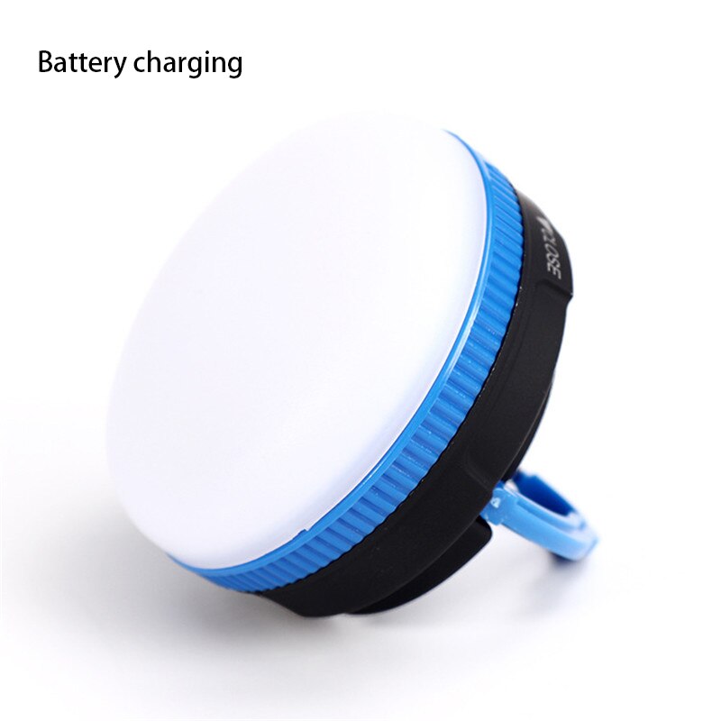 Batteri eller usb-ladning ledet bærbar lanterne ledet camping telt lys med magnet hengende eller magnetisk ledet arbeidslampe: 3