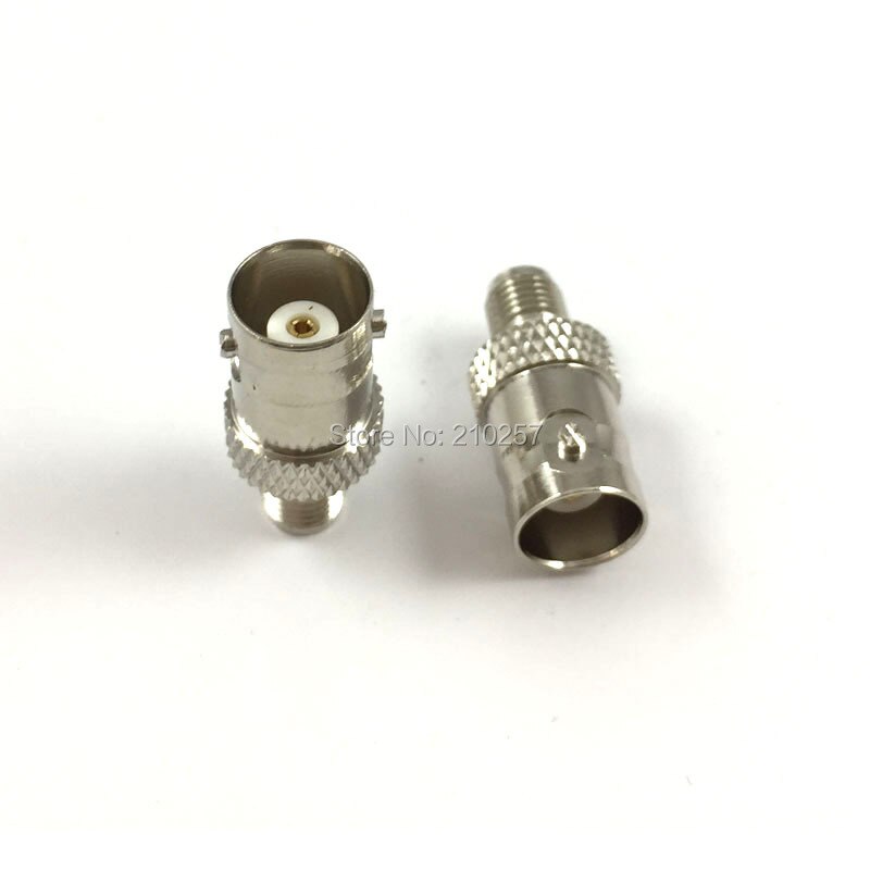 10pcs Sma Female Jack to Bnc Female RF Straight Connector Adaptor
