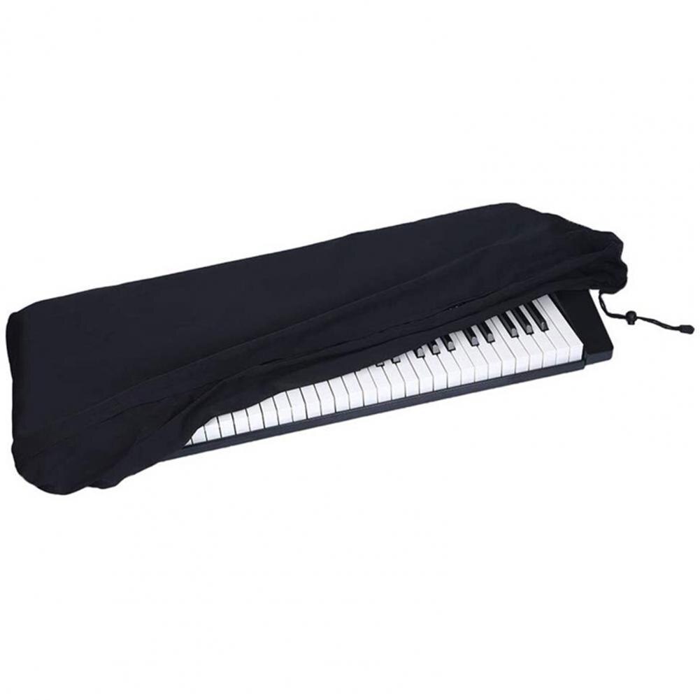 Electronic Keyboard Case Dust-proof Black Piano Keyboard Protective Dust Cover for 88 Keys Electronic Keyboard Digital Piano