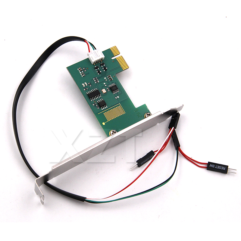 Mini PCI-e Desktop PC Remote Controller 20m Wireless Restart Switch Turn On/OFF For Desktop Computer