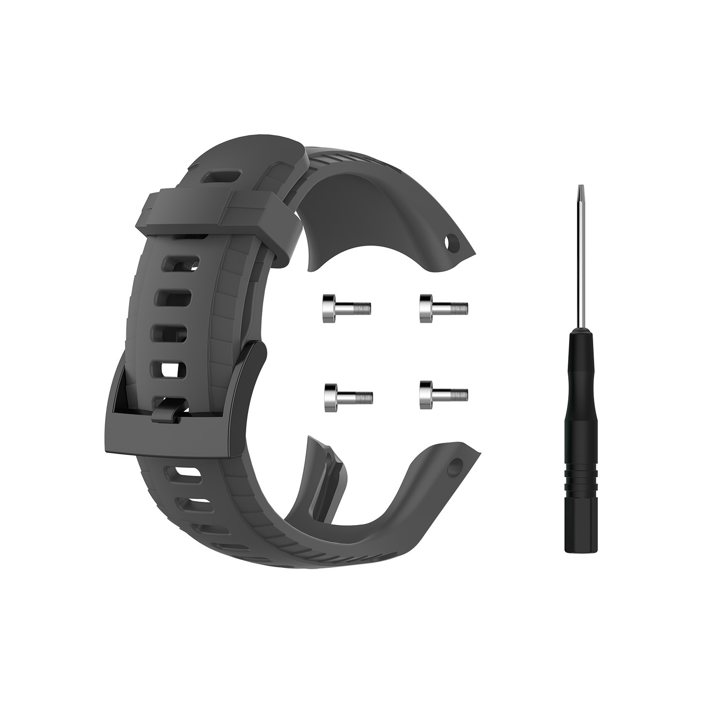 Silicone Strap For Suunto 5 SmartWatch Replacement Bracelet Wristband For Suunto 5 Watch Accessories: GRAY