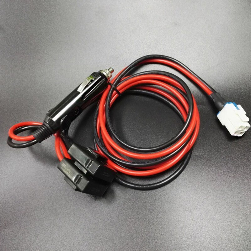 ABSF Car Cigarette Radio Power Cable for Yaesu FT-450 991 Kenwood TS-480 ICOM IC-7000