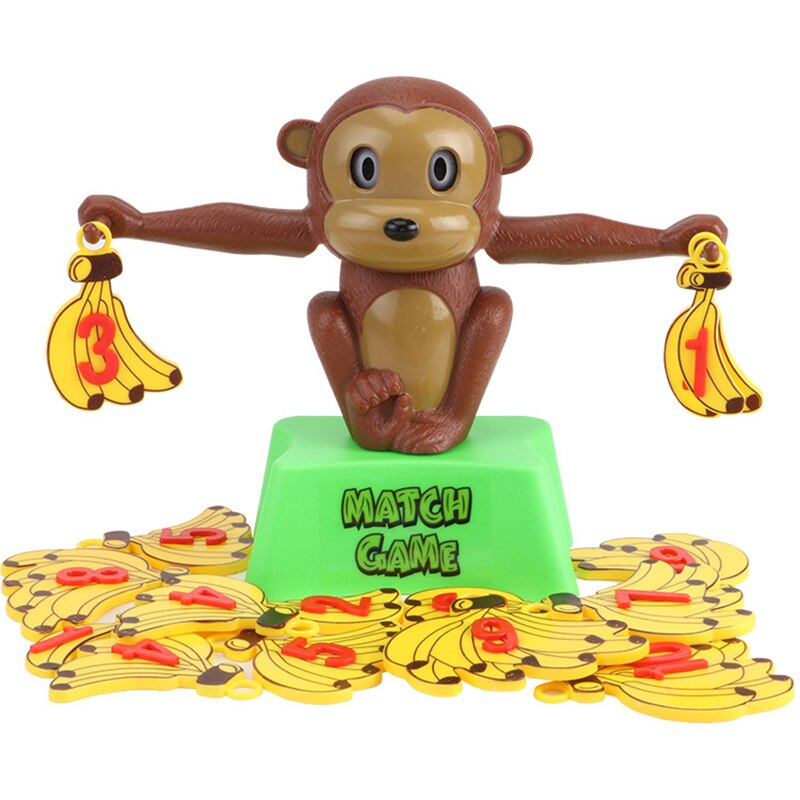 Baby Monkey Banana Learning Educational Toys Funny Math Counting Balance kindergarten Games for Children Kids