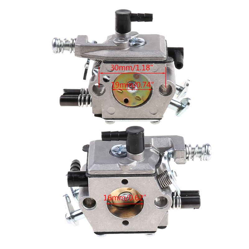 Uniwersalny gaźnik piły łańcuchowej 4500 5200 5800 Carb 2 suwowy silnik 45cc 52cc 58cc silnik piły łańcuchowej części silnika