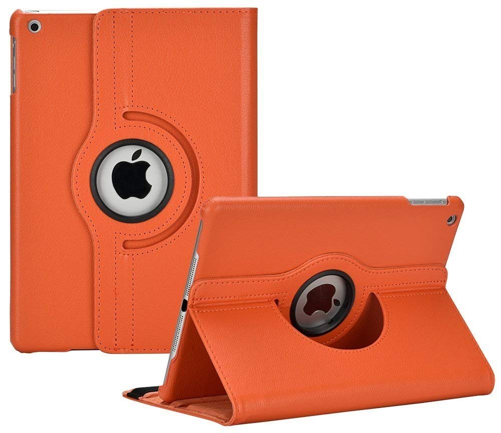 360 graden draaibare pu-leren standaardhoes voor ipad air 2 , slimme hoes voor ipad 6th , generatiehoes  a1567 a1566