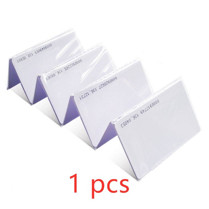 1/5 pcs Duplicator Copy 125KHZ TK4100 EM4100 RFID Card Read Only With Serial Number ID Card Access Control Keyfobs Clone Card: 1 pcs