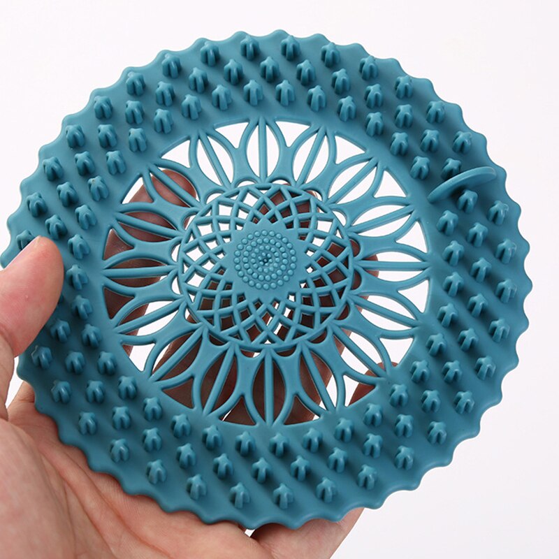 Sink Sewer Filter Floor Drain Strainer Water Hair Stopper Bath Catcher Shower Cover Kitchen Bathroom Anti Clogging