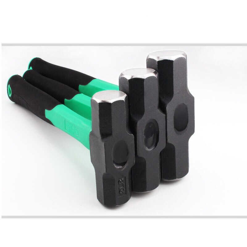 2LB/3LB Heavy Duty Sledge Hammer High Carbon Steel Hammer Building Construction Engineer Hammer Rescue Tools