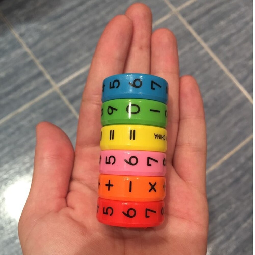 As Magnetische Wiskunde Rekenkunde Leren Kinderen Puzzel Educatieve Kubus Speelgoed