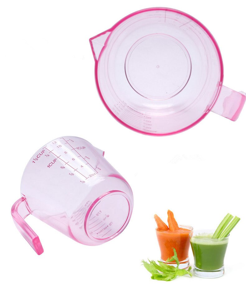 1PC 300ml Measuring Cup Plastic Graduated Liquid Measuring Cups Cooking Baking Measuring Tool ELB 036