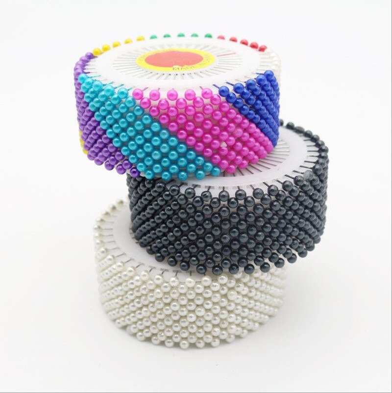 480Pcs Parel Hoofd Veiligheid Pin Wedding Craft Dressmaking Patchwork Rechte Naald Pins Voor Naaien Decoratie Borduurwerk