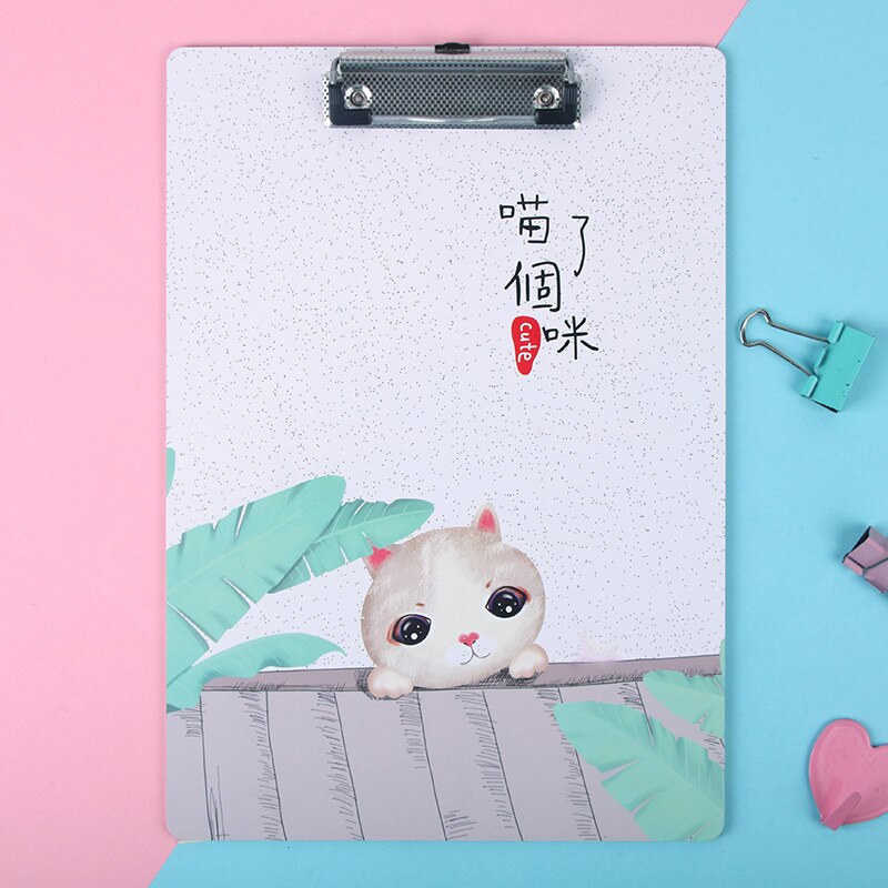 Student paper data folder writing pad drawing board