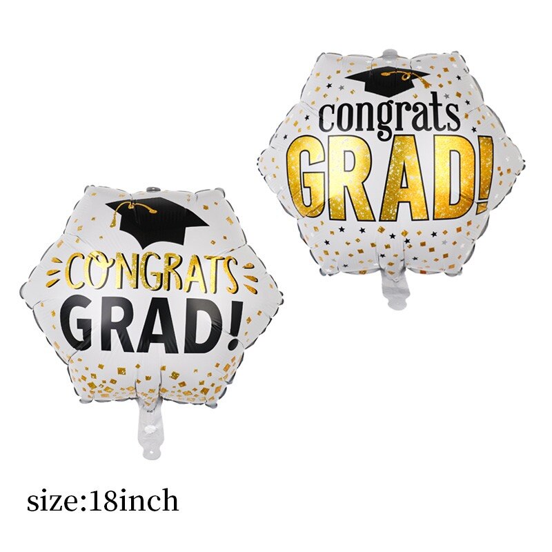 Graduation Balloon Graduation 2022 Helium Foil Balloon Congratulation Graduation High School Graduation Party Decorations: Deep Sapphire