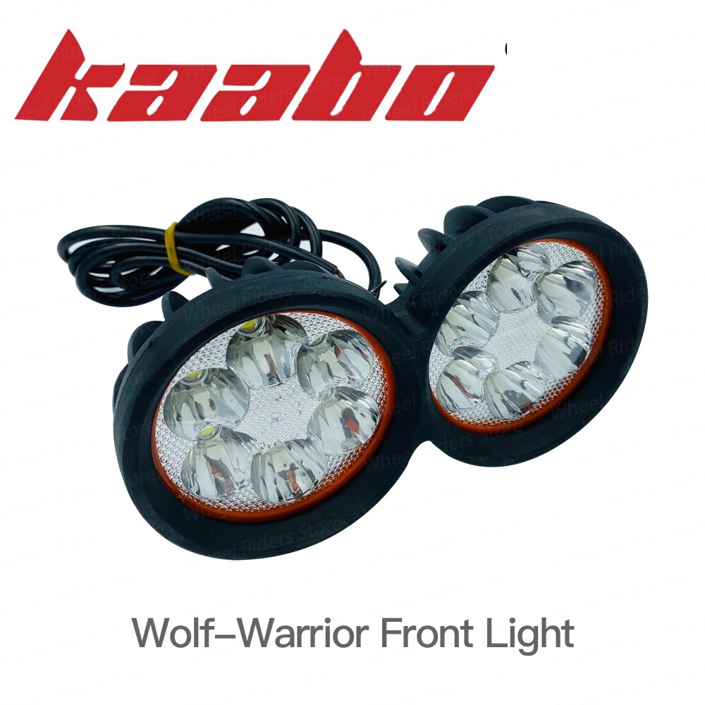 Kaabo – accessoires de rechange pour scooter électrique, feu avant, Wolf warrior, 100% original: Headlight