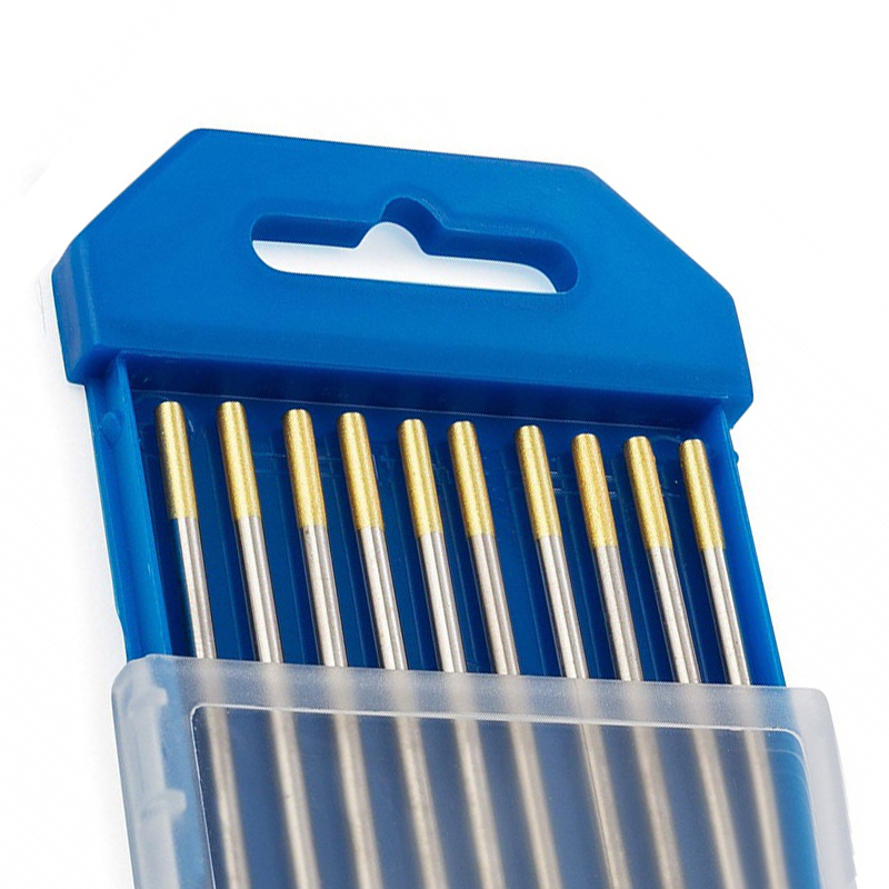 Professionelle 150mm/6 zoll Wolfram Elektroden Schweiß Elektroden 150mm 1,0 1,6 2,4mm WL20 WT20 WC20 WL15 WP: WL15-Gold-Color / 1.0mm