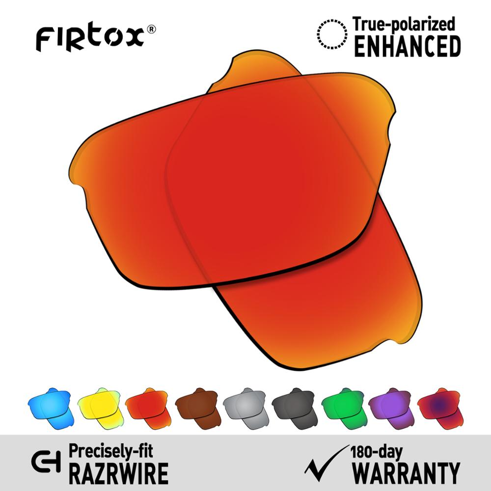 Firtox True UV400 Gepolariseerde Lenzen Vervanging Voor-Oakley Razrwire Zonnebril (Compatiable Lens Alleen)-Meerdere Kleuren