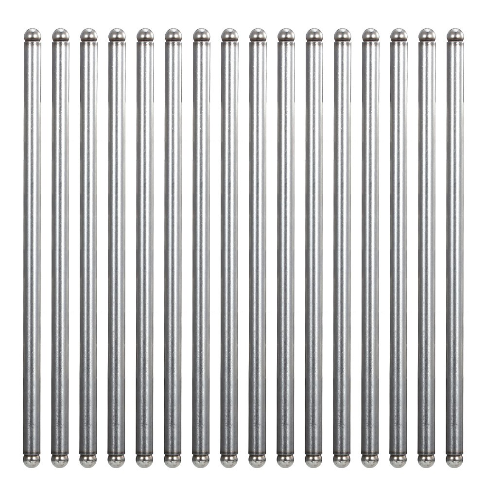 Härdat stål stötstänger litet block 5/16 std 7.8 & #39 ;& #39 ; längdbyte för chevy 327 350 400 biltillbehör