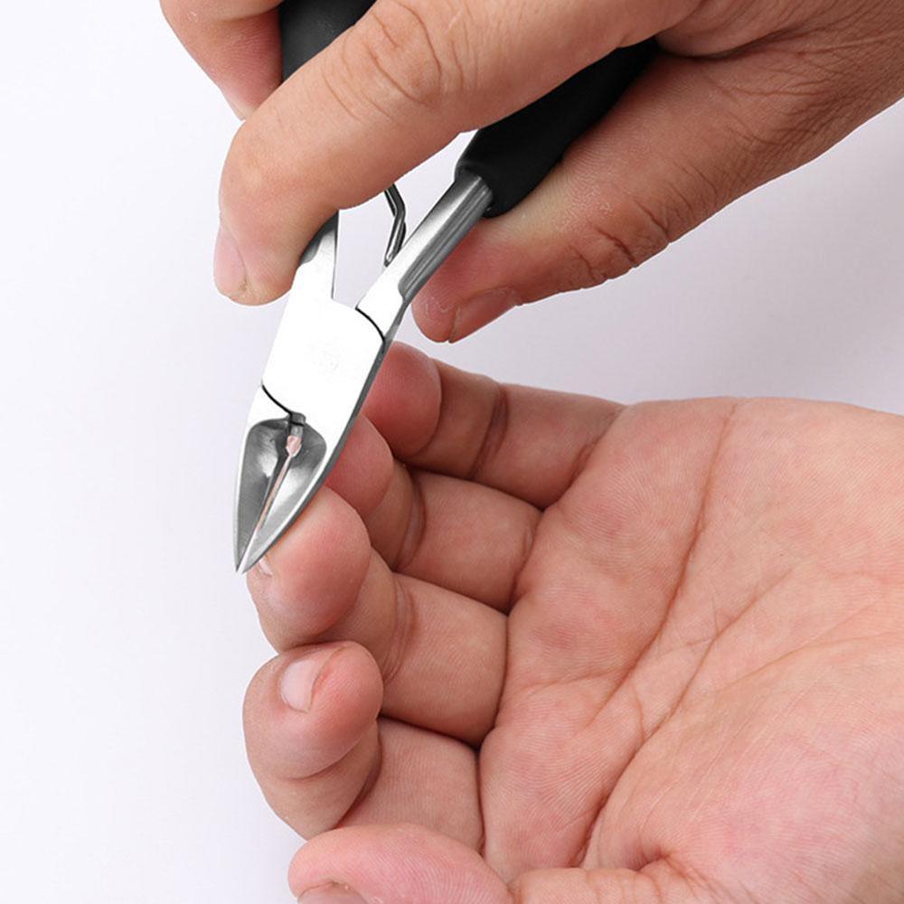 Dedo do pé cortadores de unhas encravados unha manicure pedicure podologia correção pinças cutícula removedor dedo ferramentas de cuidados com os pés