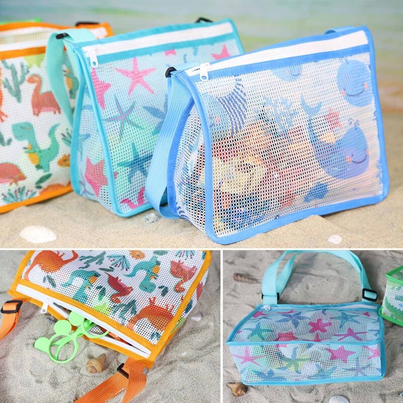 1 Pc Children Summer Toy Packed Bag Zipper Bag Lovely Pattern Baby Travel Storage Bag