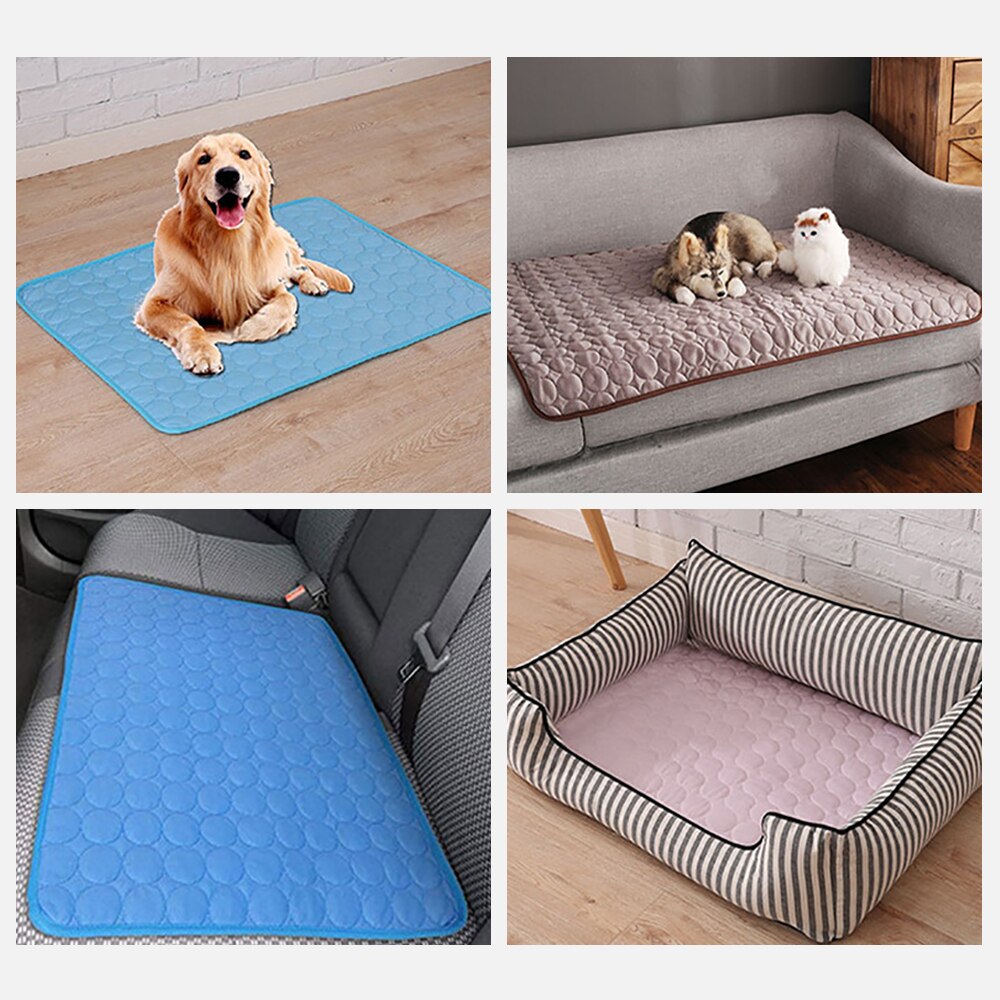 Hond Mat Koeling Zomer Katten Honden Koud Nest Mat Huisdier Koel Kussen Sofa Ademend Kussen Zomer Hond Bed Koeling slapen Mat