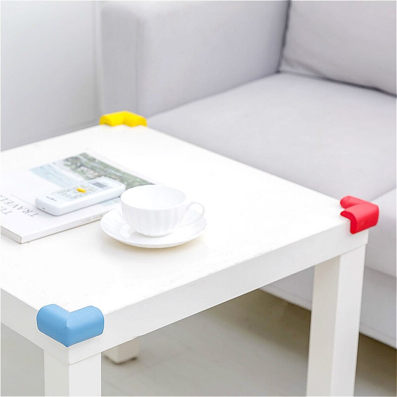 1pcs Office Desk Safety Silicone Protector Table Corner Edge Protection Cover Anticollision Edge & Guards