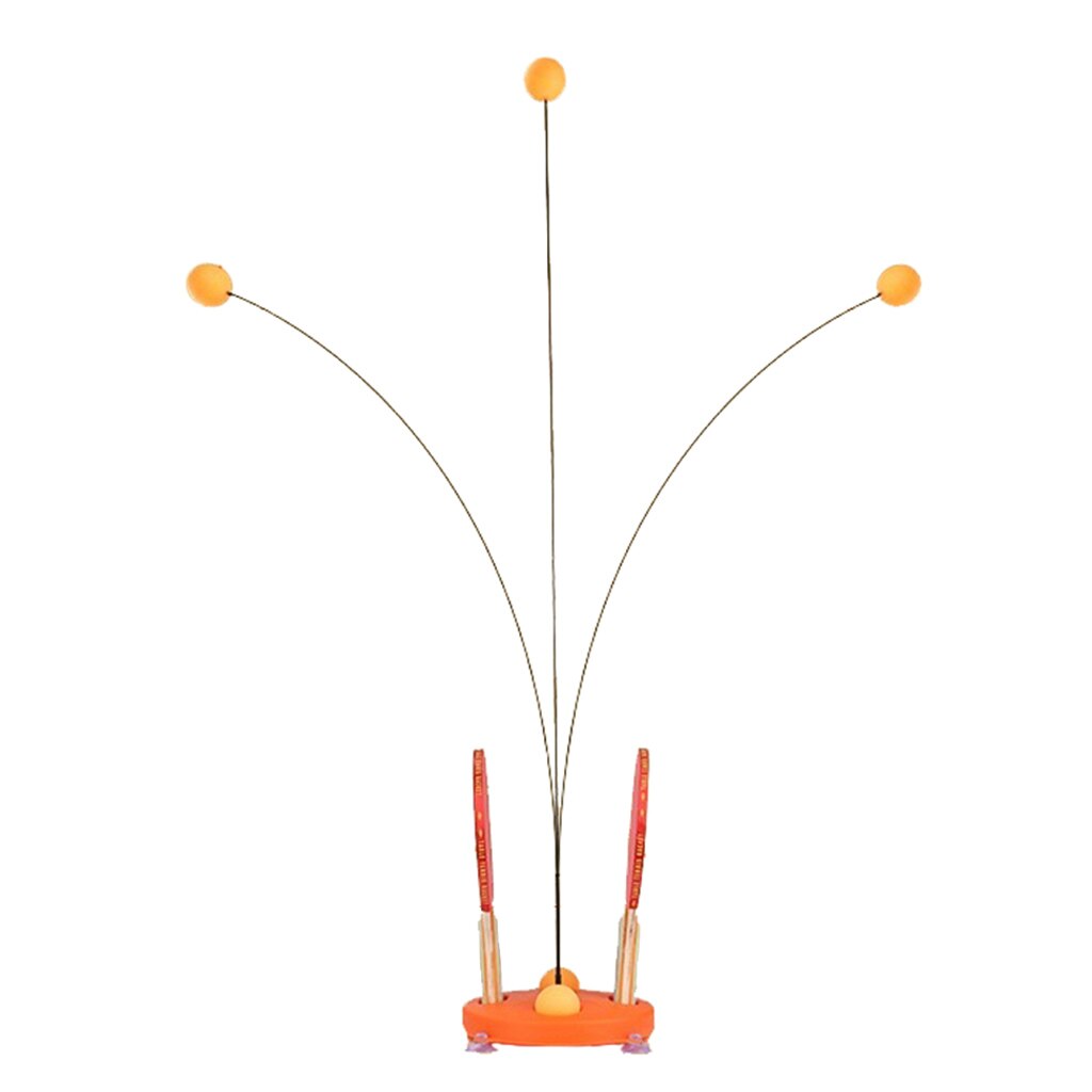 Elastic Table Tennis Pong Training Robot Anti-Slip Trainer Equip