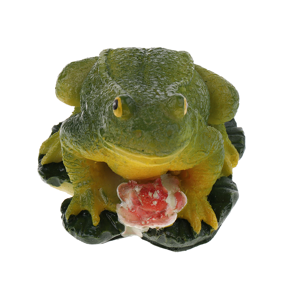 Finest Mini Resin Frog Sculpture Statue Craft for Home Office Desk Decoration Ornament