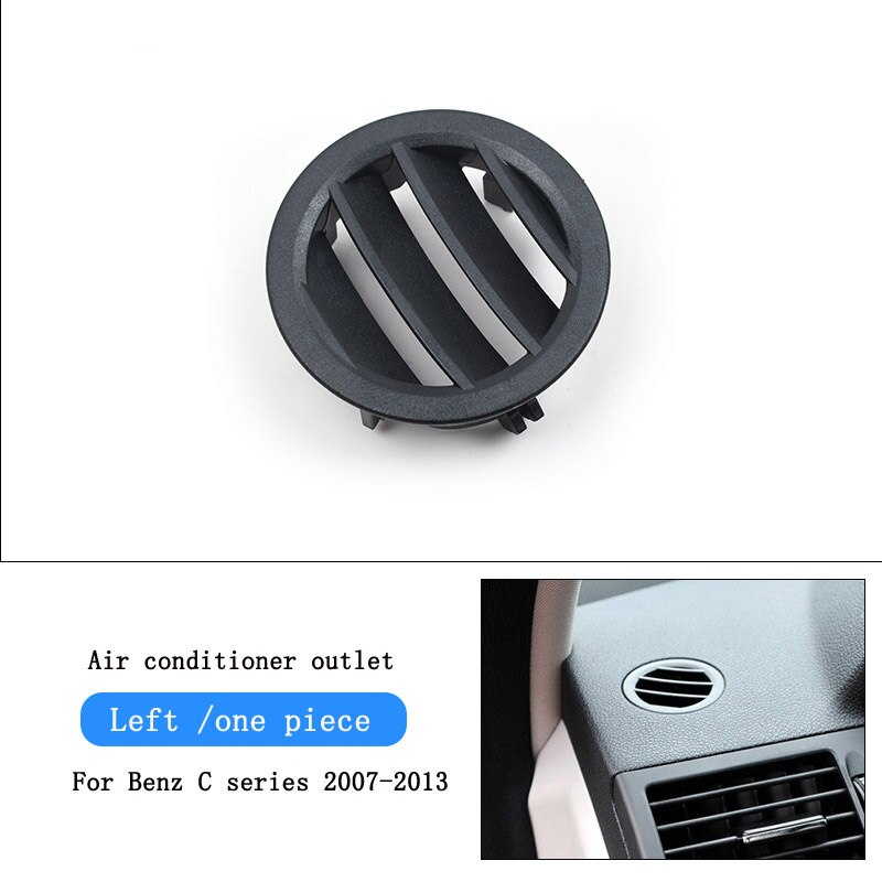 Air conditioning air outlet air pick vent dash dash grill cover for mercedes-benz c-class  w204 c180 c200 glk 300 gle gl ml: 2