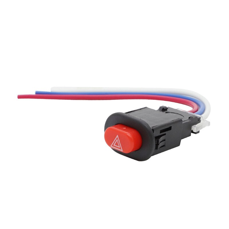 Botones de interruptores para Scooter GY6 50cc 125Ccc150cc Vento Tao, luz de cabeza, bocina, atenuador, arranque de giro, botón de interruptor único, 6 uds.