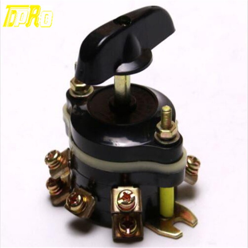 Borstel Vooruit Achteruit Schakelaar Knop Op/Off 12V/36V/48V Voor 500W 800W 1000W Elektrische Motor Go Kart Scooter Atv Quad 4 Wheeler