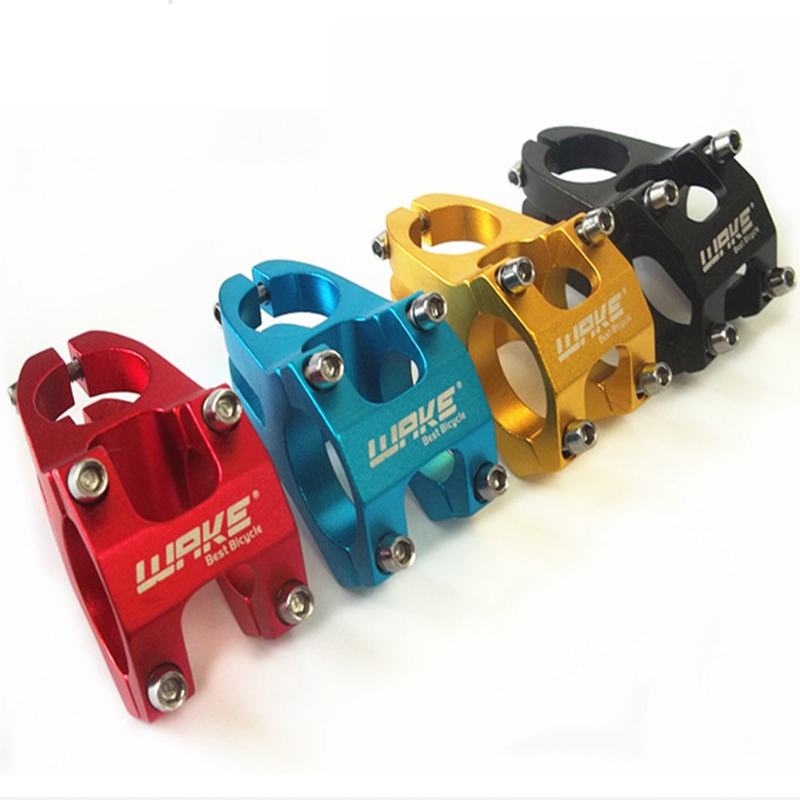 Wake High-strength CNC Machined Aluminium Alloy Bicycle Stem Road MTB Mountain Bike Stem 31.8mm Cycling Bicycle Parts