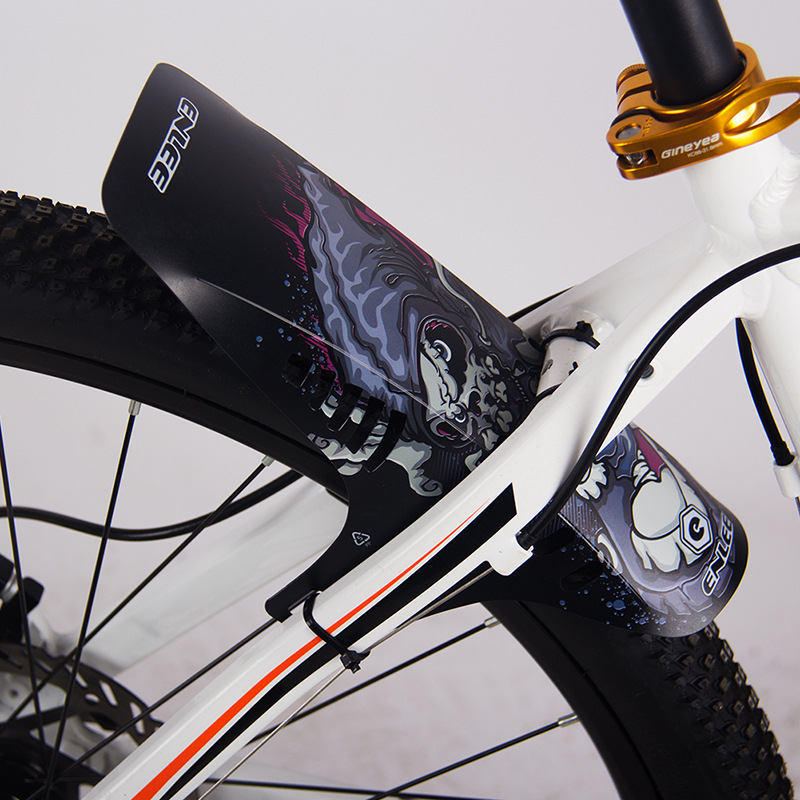 Garde-boue portable pour vélo de montagne, accessoires de bicyclette, pare-pluie, pour descente, selle, universel, enlèvement de la boue, carrelage