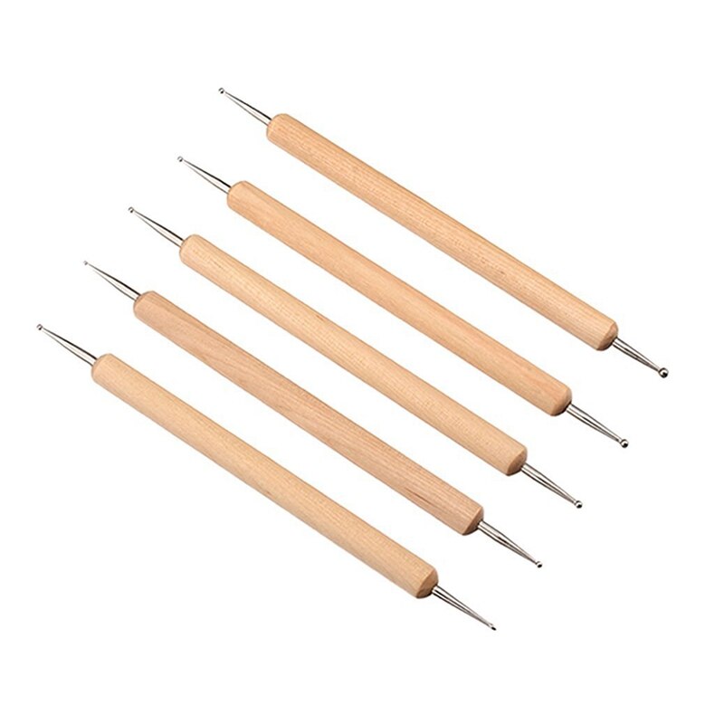 13 Piece Ball Stylus Dotting Tools, Clay Pottery Modeling Set, Rock Painting Kit