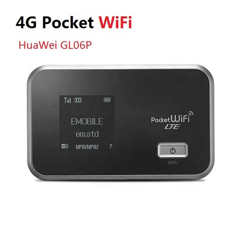 Enrutador wifi de bolsillo GL06P 4G lte, y desbloqueado, con ranura para tarjeta sim, punto de acceso móvil inalámbrico