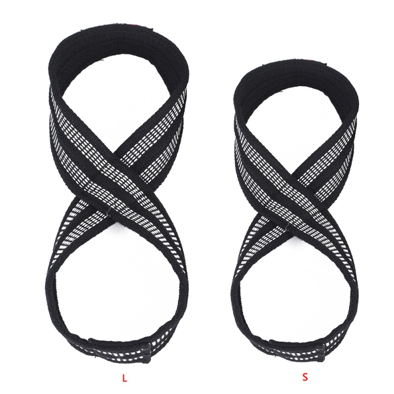1pair Weight Lifting Straps Dead Lift Wrist Strap for Pull-ups Horizontal Bar Powerlifting Gym Fitness Bodybuilding straps