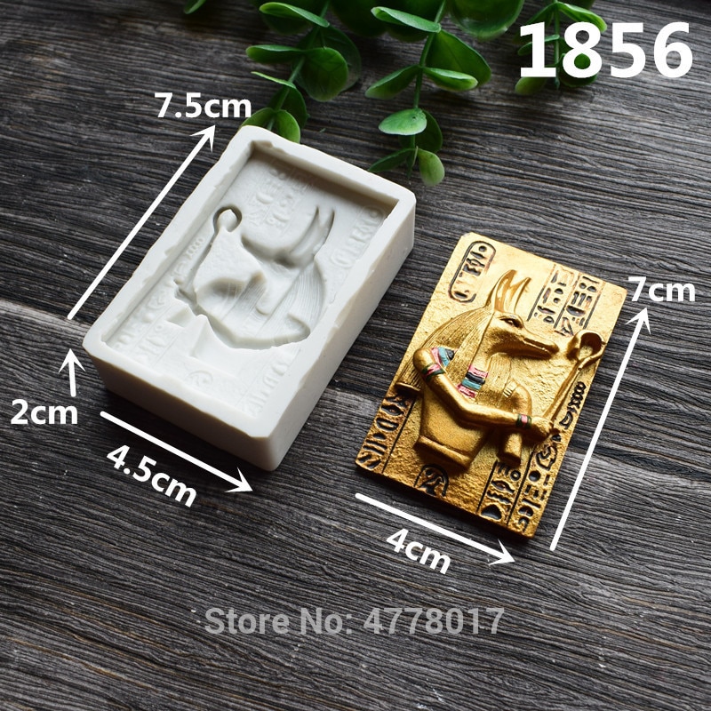Mummy crystal coffin Epoxy mold Molds for plaster Ancient Egyptian Pharaoh mold Goddess Soap Clay Gypsum diy silicone mold: E-mold