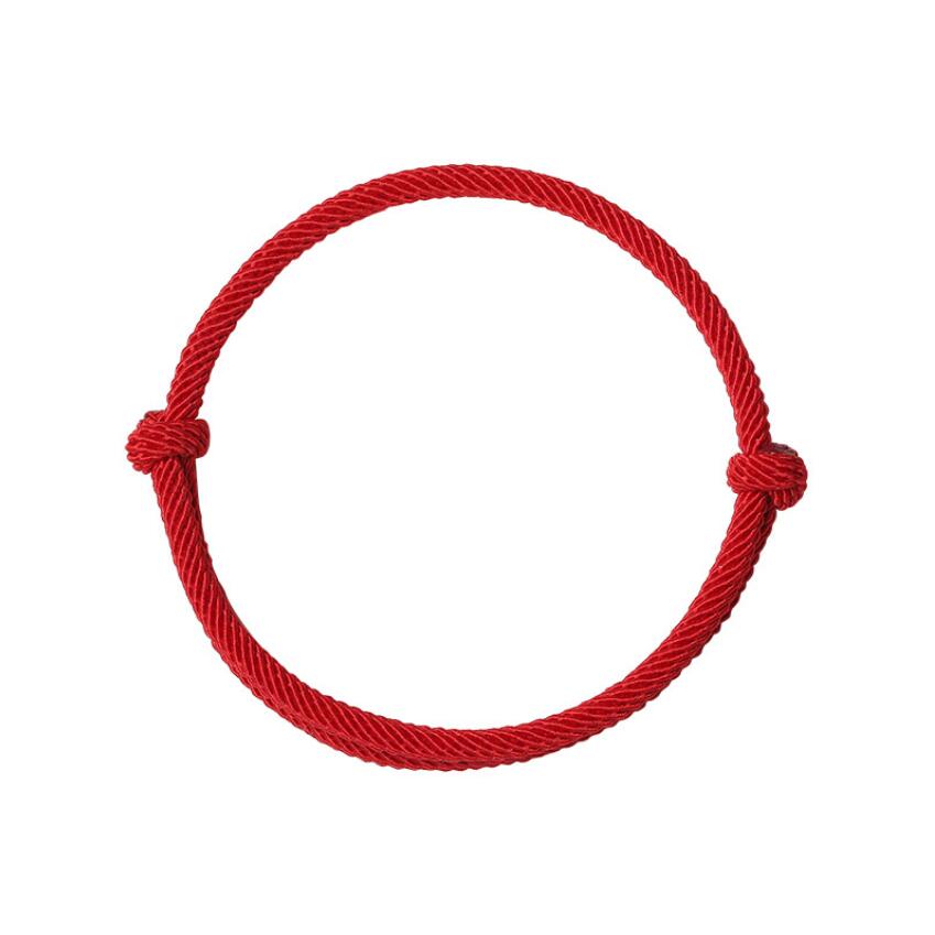 Coppia Braccialetto Rosso Braccialetto di Corda Intrecciato UNA Coppia Di Amanti Braccialetto Milano Corda Ragazza Braccialetto Fortunato Gioielli Contro Il maschio Occhio