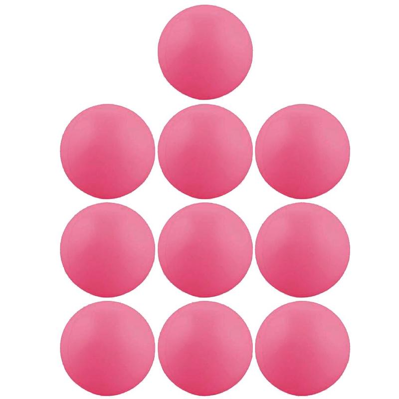 10 stk / lot hvid øl pong bolde bolde ping pong bolde hvid pong tennis drikkebord ping vaskbar træningsbold  w0 w 1: F