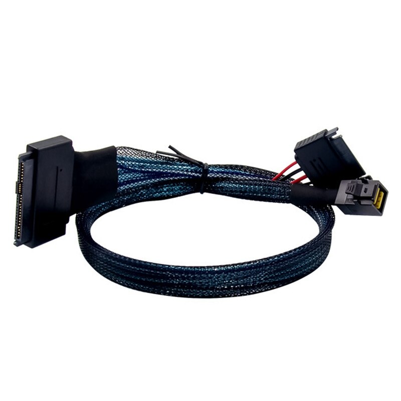 Mini Sas Hd High-Speed Transmissie Kabel SFF8643 Bedrading SFF8643-Sff8639 (1-1) Sas Datakabel