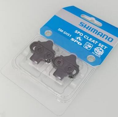 sh51 sh56 SPD Cleats Pair Single Release/ Multi-Release Pedal Cleats w/ Cleat SM-SH51 SM-SH56 Nut Plates Float Mountain: SH51