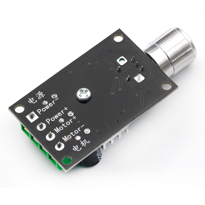 DC 6V 12V 24V 28VDC 3A 80W PWM Motor Speed Controller Regulator Adjustable Variable Speed Control With Potentiometer Switch