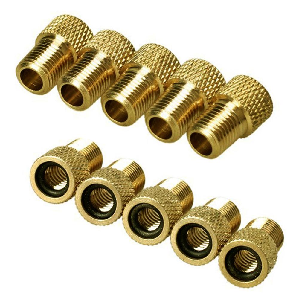 10 PCS Presta to Schrader Valve Adapter Converter Bicycle Bike Tire Tube A266