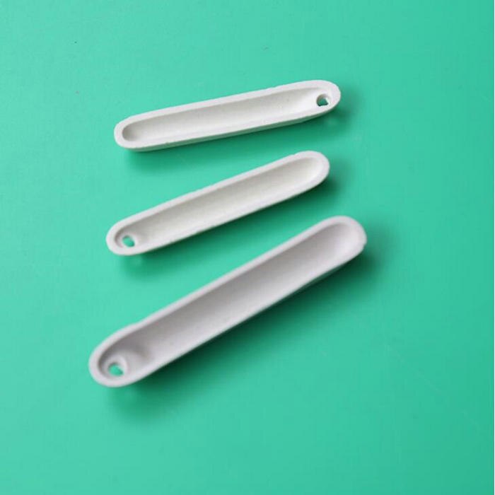 10pcs/lot 77/88/97mm porcelain combustion boat for laboratory using